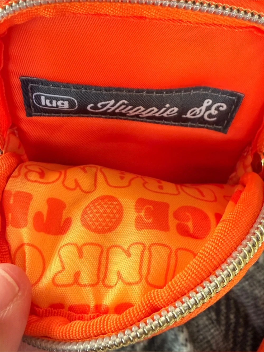 Disney Epcot Lug Orange Bird Crossbody Water Bottle Pouch - Picture 8 of 12